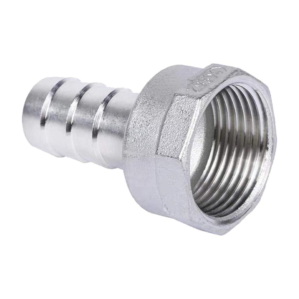 Tubo flessibile gas cucina in acciaio Inox F/F 1/2 Parigi 150 Cm normativa CE