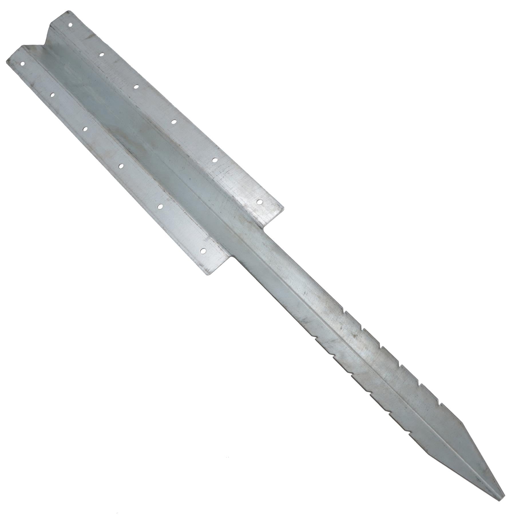 Ogród Triple Sleeper prosty wspornik kolca palik ocynkowana stal 930 mm 5 szt
