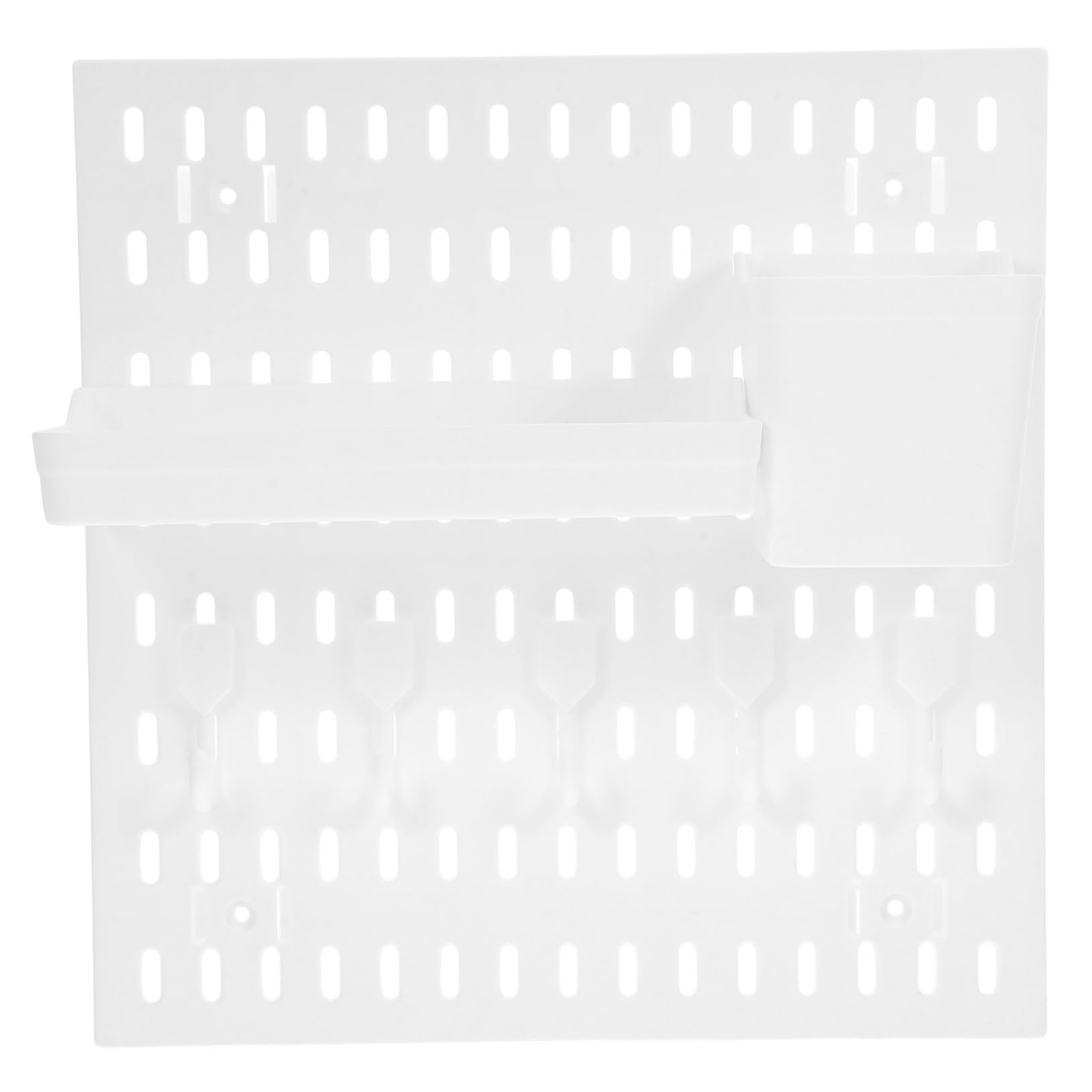 PRETYZOOM Pegboard Hangers Wall Mount Pegboard Organizer Large for Garage Office
