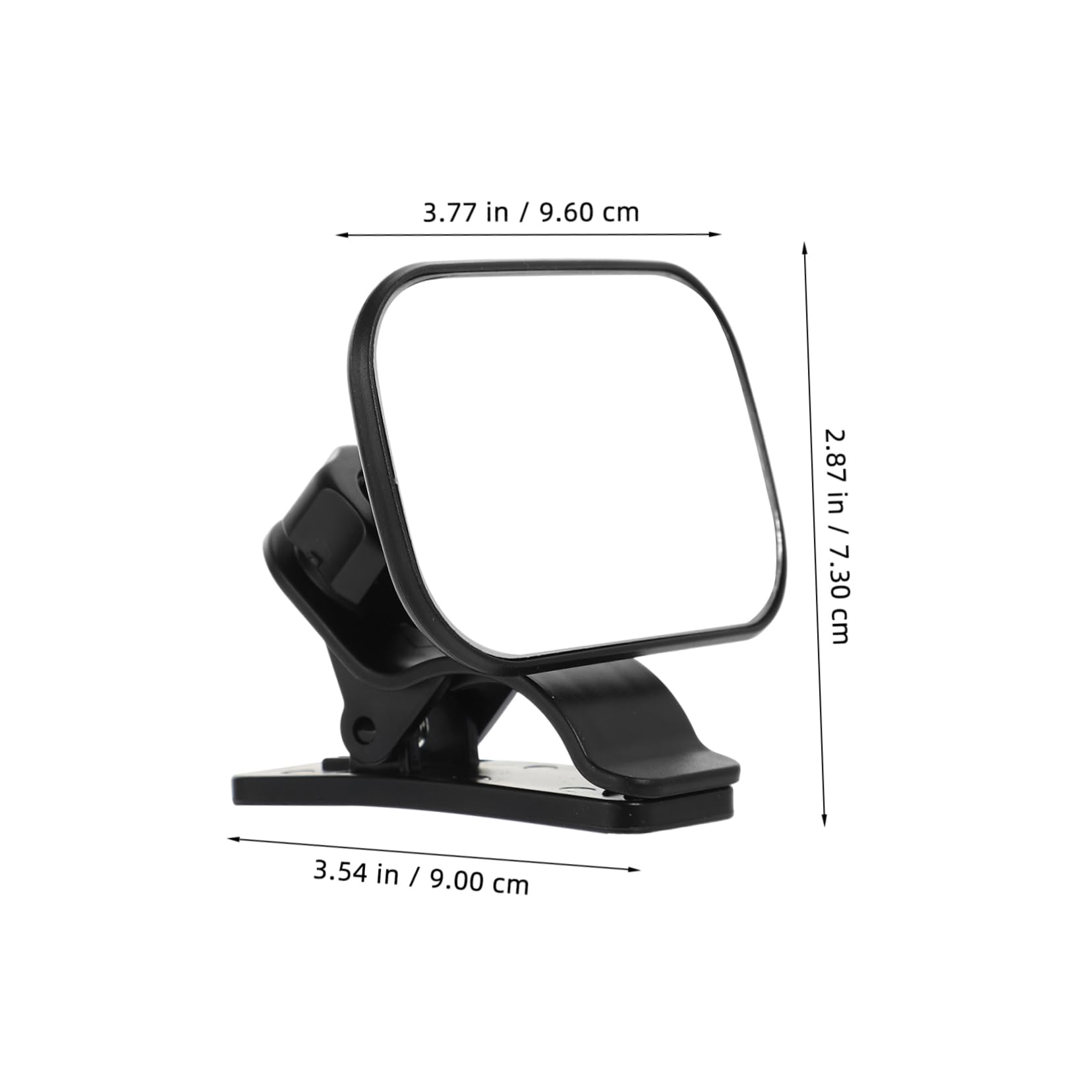 BELLIFFY Baby Rearview Mirror for Rear Mirror Universal Fit 360° Rotation Enhanced Observation