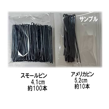 Amazon | スモールピン（4.1cm）約100本 とサンプル アメリカ