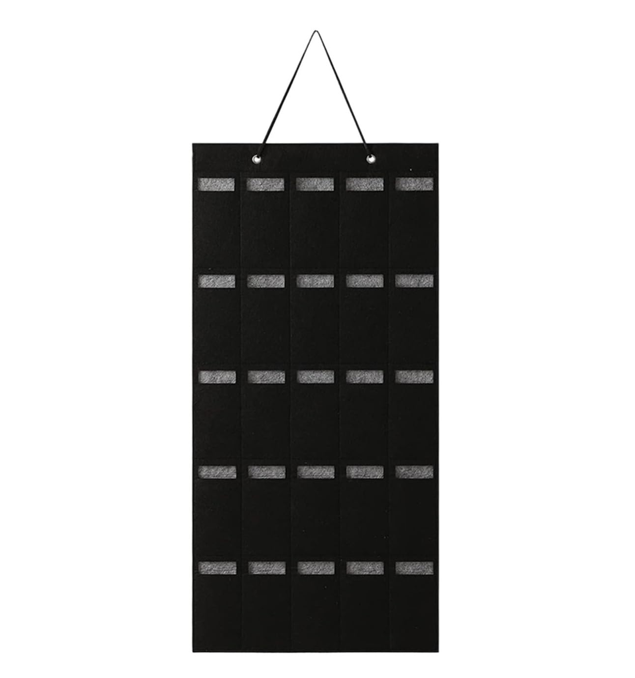Sonnenbrillen Aufbewahrung Hängender Sonnenbrillen-Organizer, Wandmontierter Brillenhalter Mit 25 Steckplätzen Brillenaufbewahrung(Black)