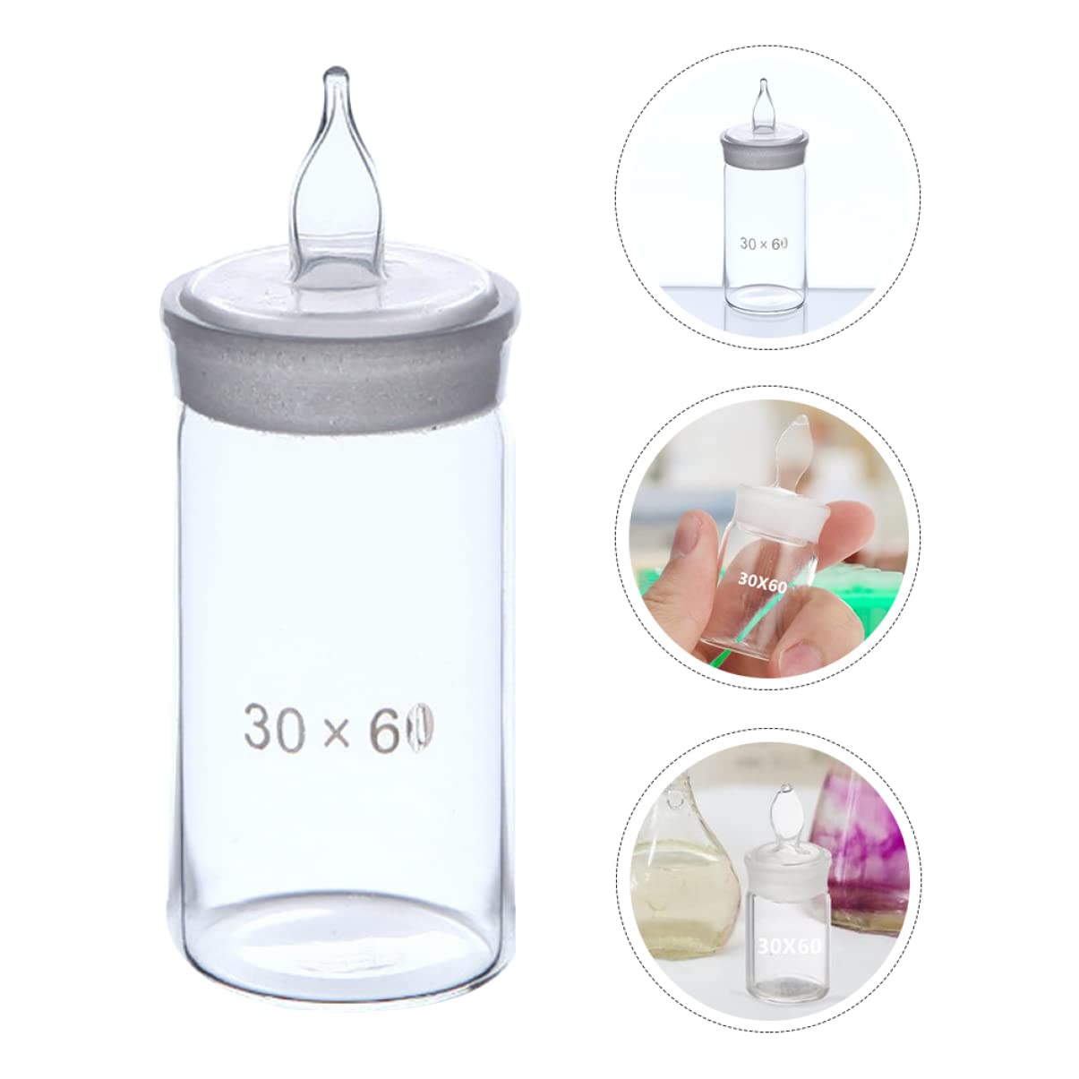 Bottiglie Di Vetro Borosilicato Duran Schott - Vetreria - Foto 11