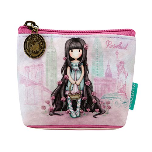 Santoro Gorjuss Cityscape - Geldbörse mit Reißverschluß - Rosebud