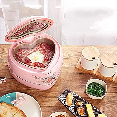 Peach Heart-Shaped Rice Cooker, Steamer with Household Insulation Function (1.8L), Non-Stick Pot, Constant Temperature Insulation, 300W Rice Cooker,#1 - Image 5