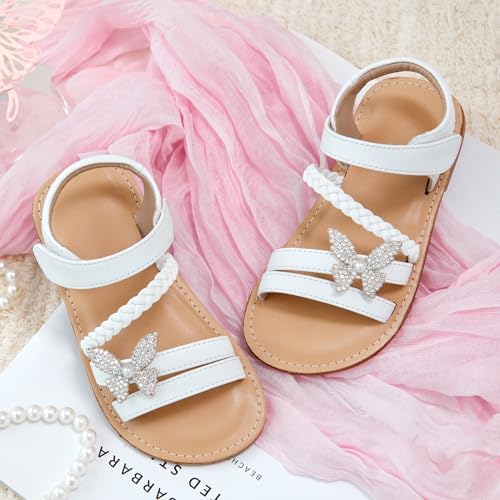 Image of GINFIVE Toddler Girls Sandals Girls Toddler Sandals Little Girls Kids Shoes