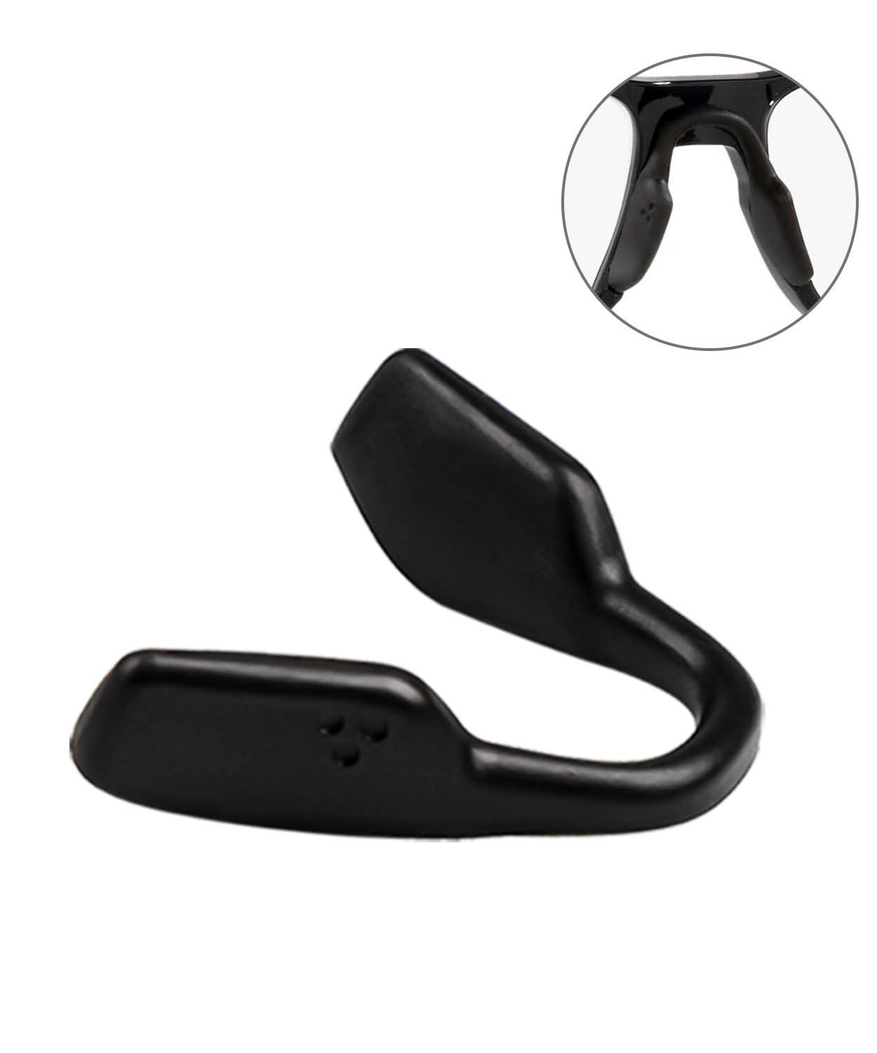 Nasenpads in normaler Größe, Ersatz für Oakley Hex Jector OX8032 OX8174F Brillenrahmen, weiche Silikon-Nasenstücke