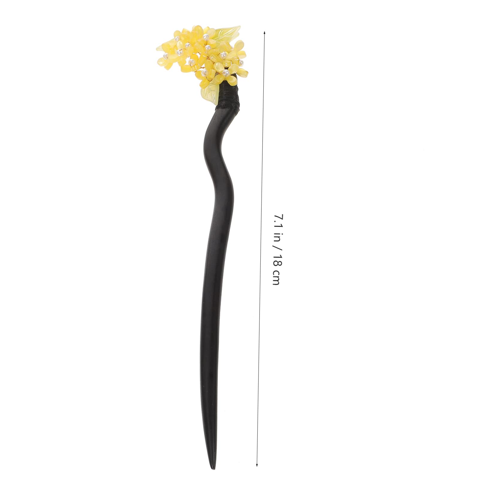 MAGICLULU 4 Piezas Horquilla hair clips orquillas palo de pelo chino cabello pasadores de pelo pasador de pelo pasador de moño de mujer palos de pelo chino cheongsam sombrerería Decorar