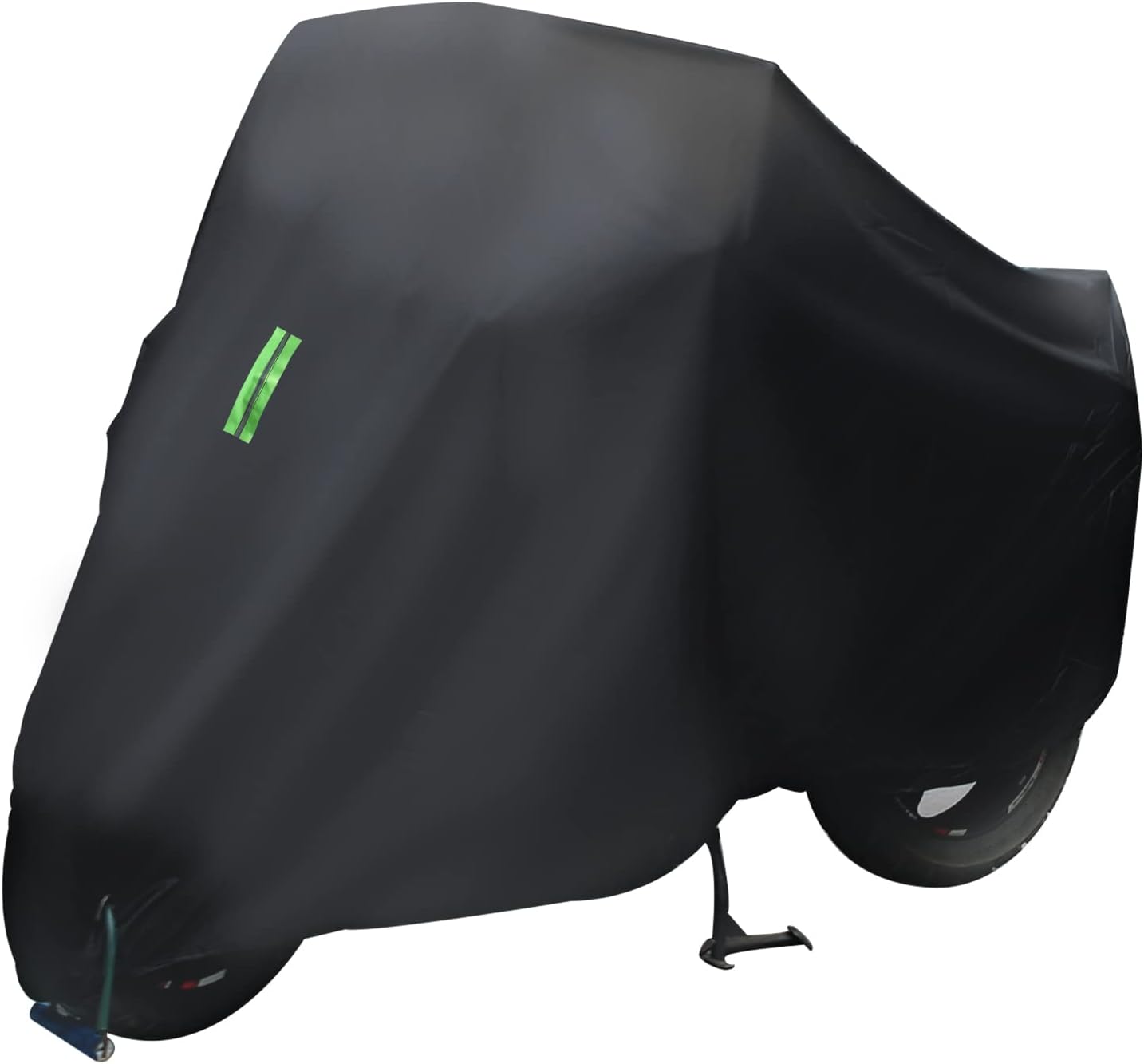 Motorbwaterproof Outdoor Storage Bag for Motorbike Cover, Durable Tear-Proof Outdoor Cover in Oxford Cloth, Compatible with 116″ Harley-Davidson Models (Black & Reflective Stripes) Motorbwaterproof Outdoor Storage Bag for Motorbike Cover, Durable Tear-Proof Outdoor Cover in Oxford Cloth, Compatible with 116″ Harley-Davidson Models (Black & Reflective Stripes)
