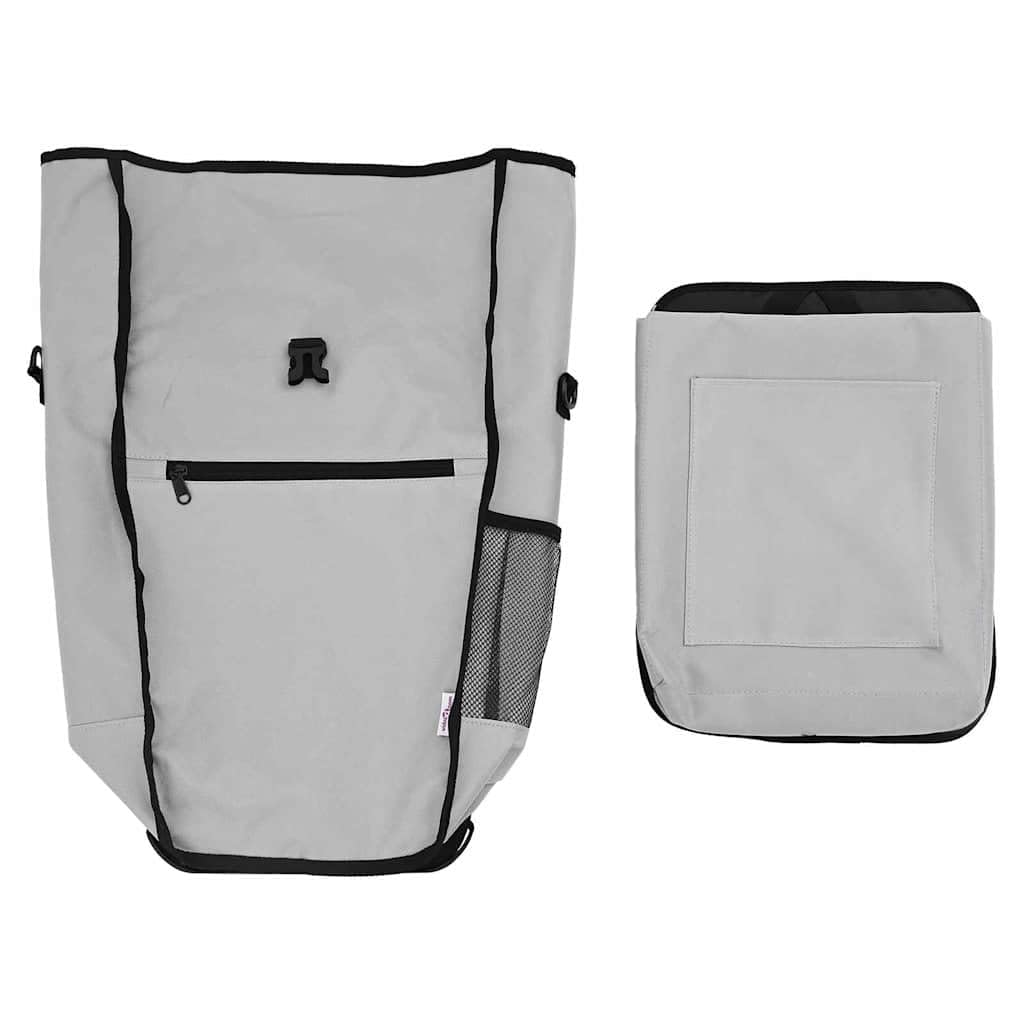 Borsa per bicicletta in poliestere, 34 x 16 x 59 cm, adatta per portapacchi, leggera e portatile, per pendolari, escursioni all'aperto, trekking, MTB, bici da strada, città, e-bike