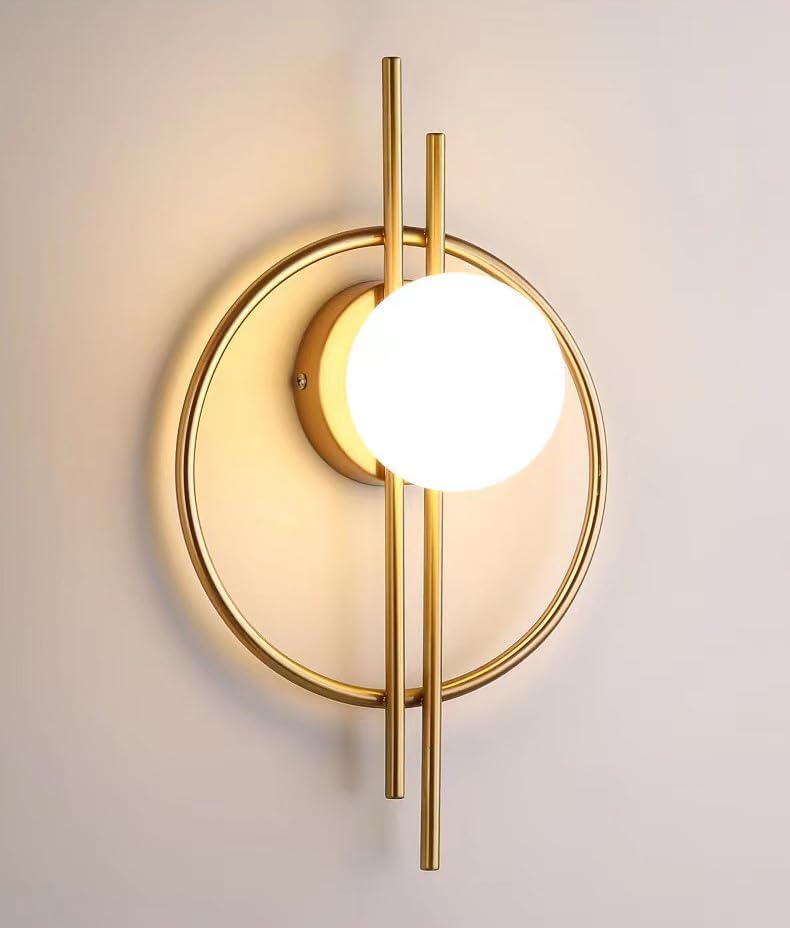 Image of Wall Lamp Chandelier Pendant Light, Home Decor for Bedroom, Living Room, Hallway, Cafe, Hotel, Restaurant (ZEROKHATA Wall LAMP with LED Bulb Pack of 1)
