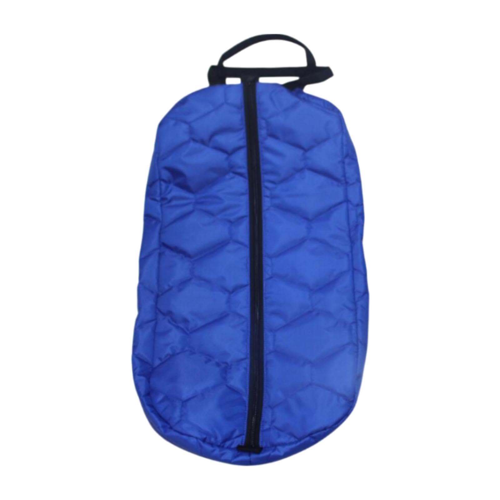 Horses Bridle Bag Pouch Portable for Equestrianism Sports Horse Gear Storage Blue-image-14