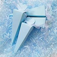 50 Scatoline Portaconfetti A Cuore - Per Matrimonio, Battesimo, Compleanno - Carta Kraft - Foto 5