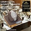 Halukakah Watch for Men - Moissanite Diamond Iced Out - Luxury 18k Real Gold/Platinum/Rhodium Black Plated,41MM Square Dial with Calendar - 8.5 Length,with Cuban Link Chain Options - Includes Giftbox