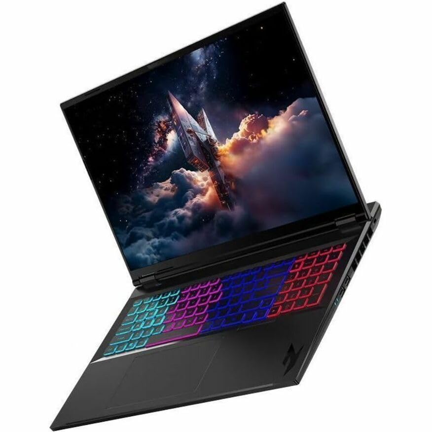 Image of Acer Nitro V 16S AI ANV16S-41 ANV16S-41-R27B 16 inch Gaming Notebook - WUXGA - 180 Hz - AMD Ryzen 7 260-16 GB - 1 TB SSD - English Keyboard - Black