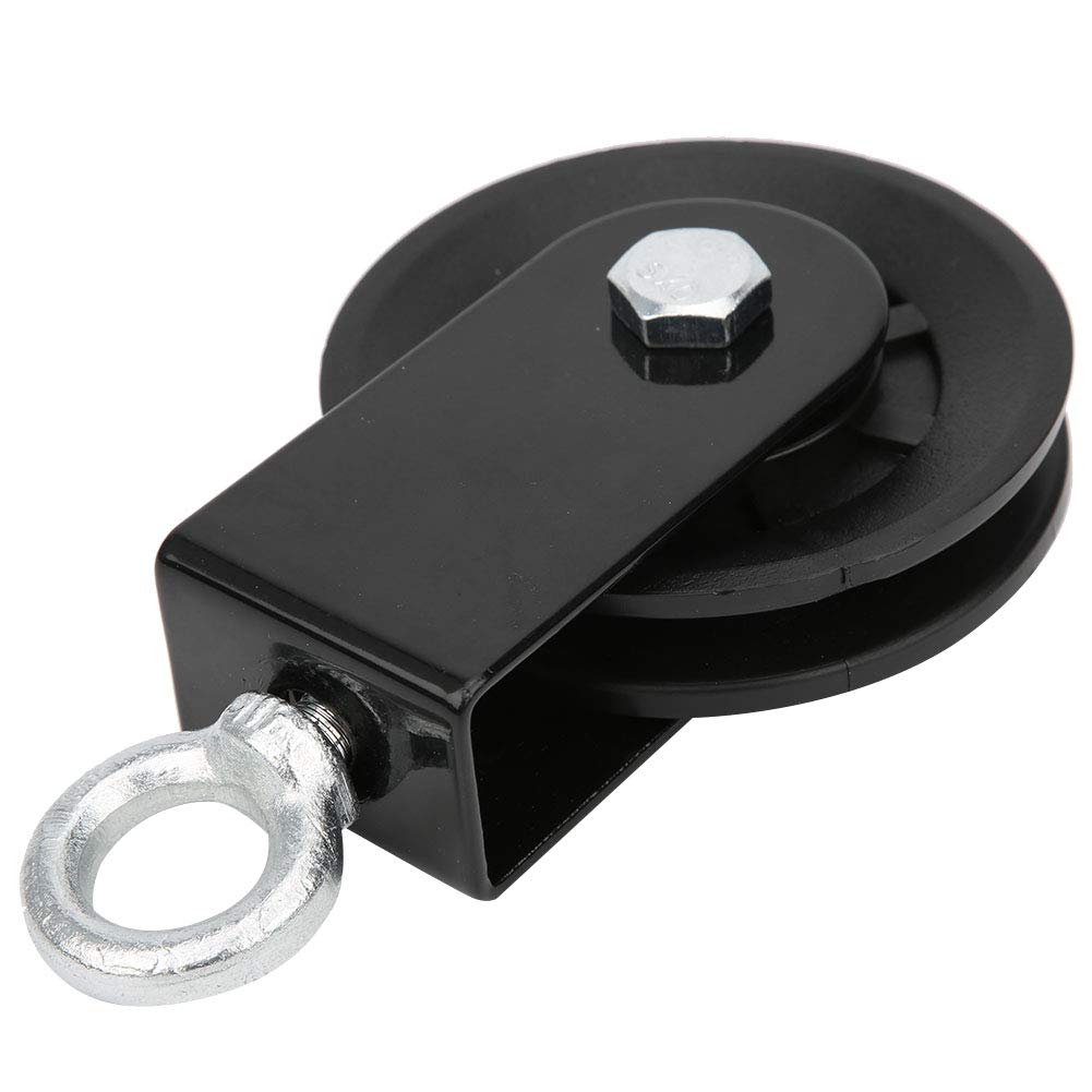 Fitness Hanging Wheelg Wheel, Stainless Steel Easy to Maneuver Bearing Lifting Pulley Waterproof Non Slip for Sliding Pulleys