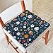 Cojín de asiento deportivo de béisbol, baloncesto, fútbol, espuma de memoria, cojín suave, lavable, cómodo, cojín de asiento cuadrado con cremallera para cocina, oficina, sofá, silla de hogar
