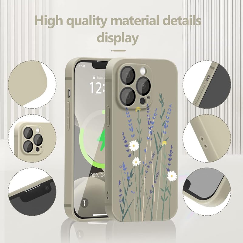 WOKEZ Blommönster Telefonfodral för Honor Magic5 Lite/X9a - Ultratunn