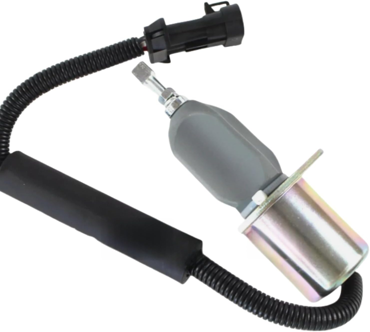 12V Stop Solenoid SA-4806-12 For Kubota V2203 Engine Excavator KX161-2 KX101 KX151 B1550 F2000 GV3160 KX101 L2550 R410 Replace Parts