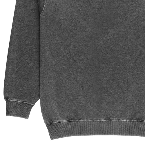 7.25 Oz Premium Vintage Fleece Textured Sweatshirt | Long Sleeve Crewneck Cotton Blend for Men and Women4