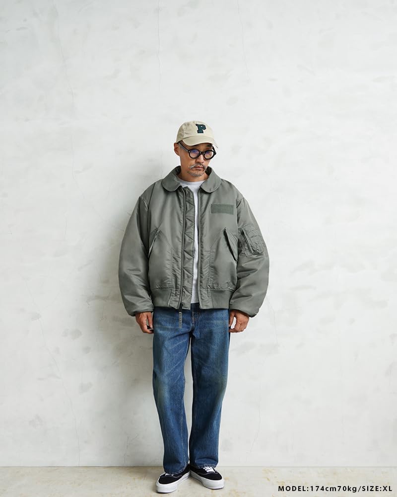 Amazon | [WAIPER] 米軍 CWU-45/P フライトジャケット【WP25】 (JP