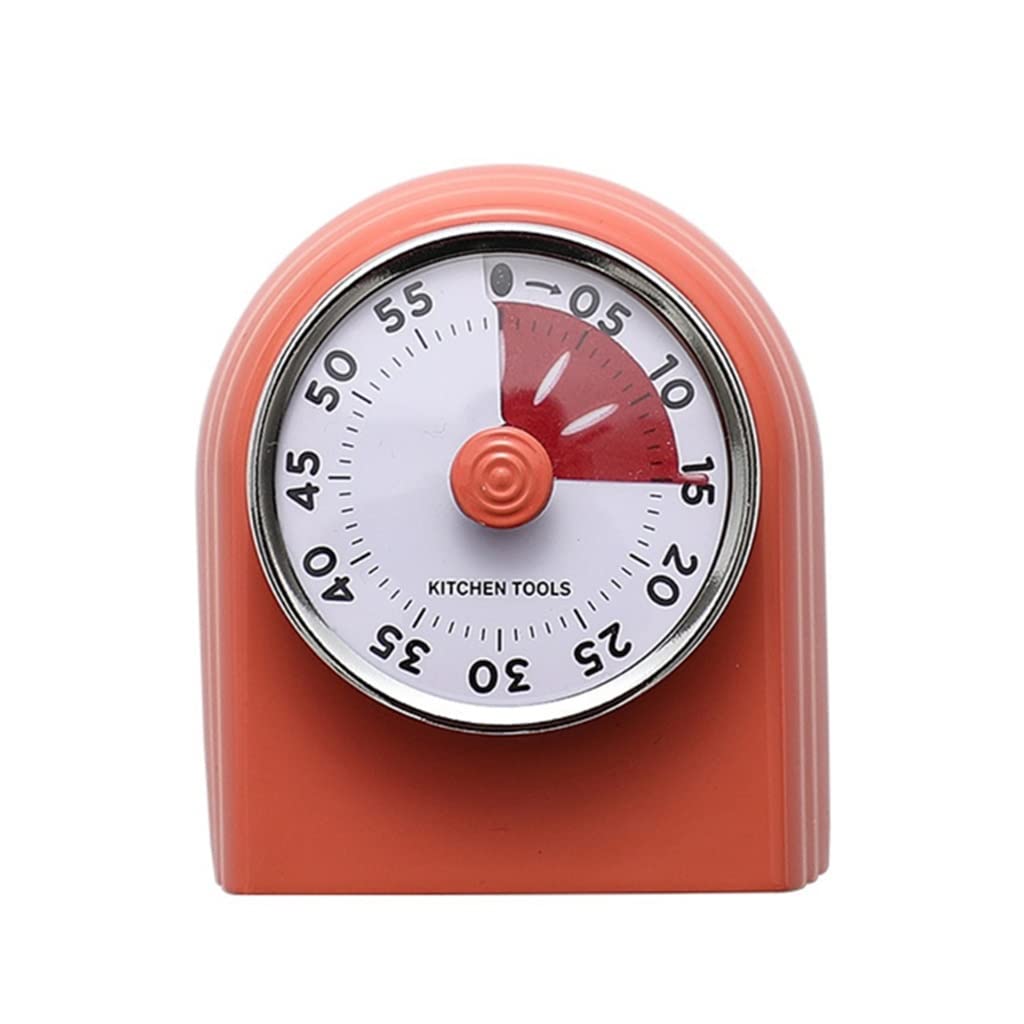 Timer, 60-minute Kitchen Mechanical Countdown Time Management Tool(D)