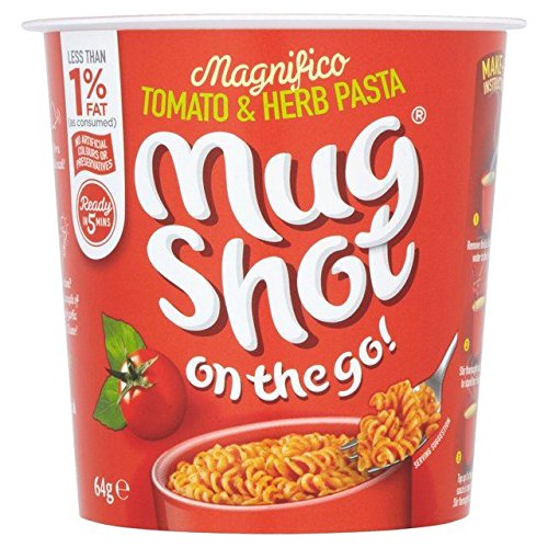 Mug Shot On The Go Tomato & Herb Pasta - 64g (0.14lbs)