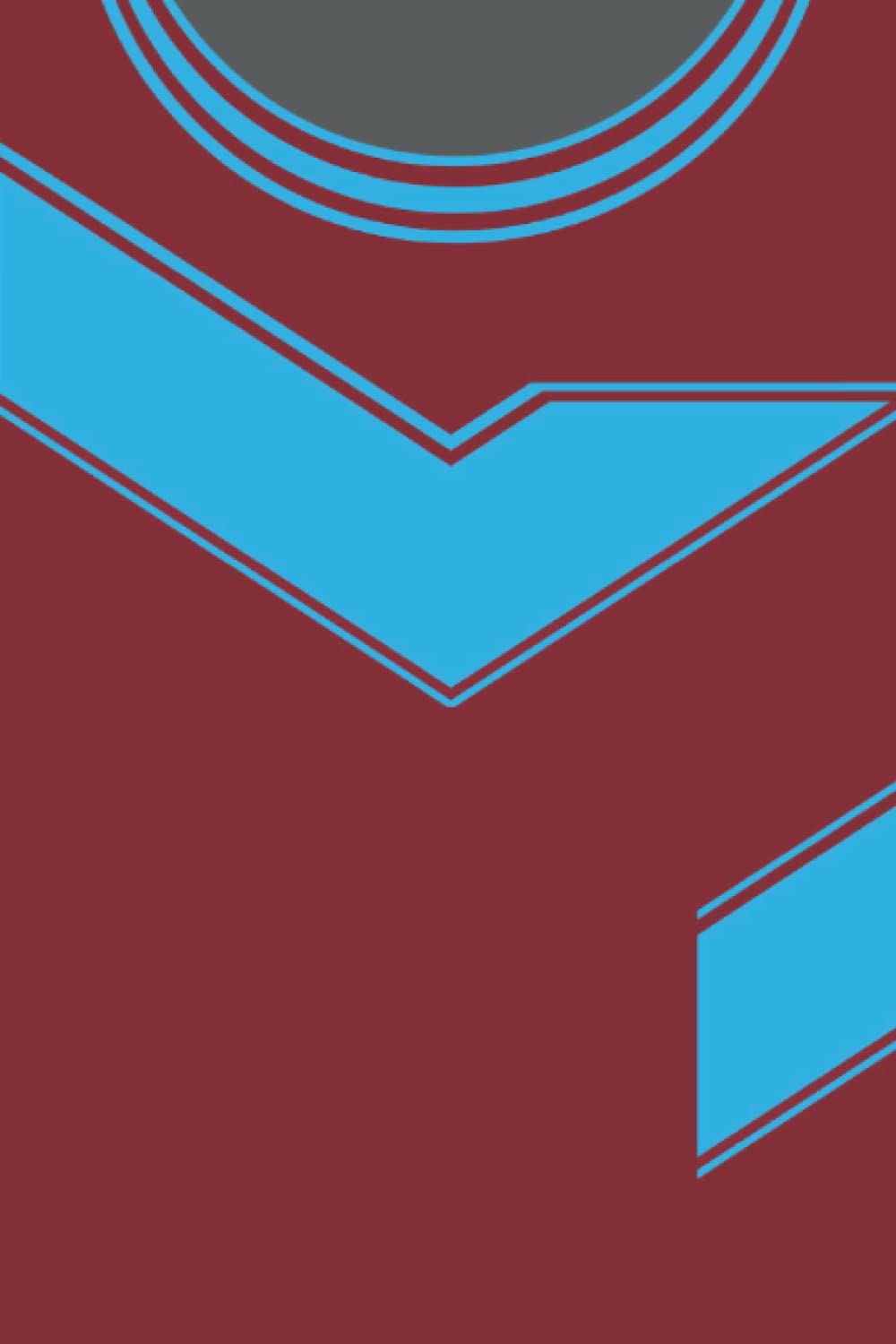 West Ham Retro Kit Journal Notebook: 93-95 inspired kit