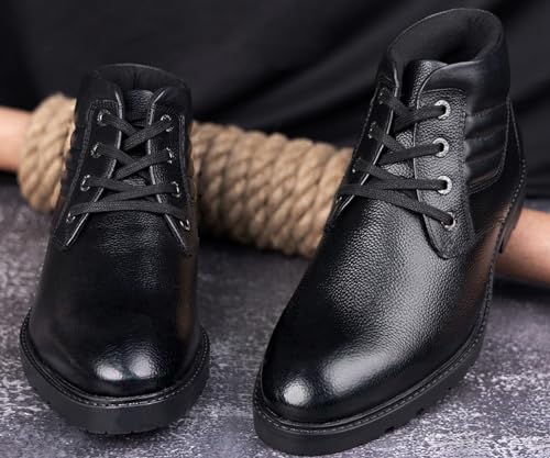 Image of LOUIS STITCH Italian Leather Chukka Boot For Men | Handcrafted | High Ankle Mens Boot | Hiking and Biking Boot (BT-WBNDCK)
