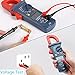 DerrySun Multi Meter Auto-Ranging Digital Clamp Meters AC/DC Voltmeter AC Amp Meter Voltage Tester with AC Current/Volt/Ohm/Diode and Resistance Test Hand Tools for Home Electronic DIY Use