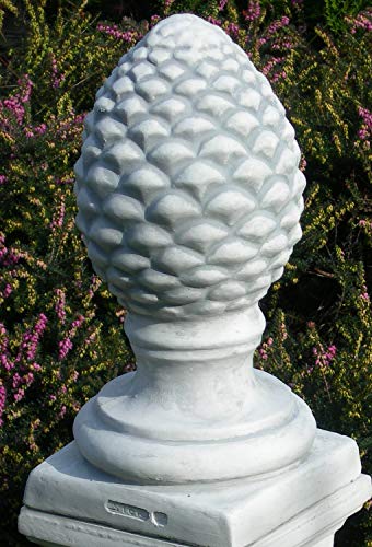 Deko Garten Figur Pinienzapfen Dekofigur Gartenskulptur Skulptur aus Beton...