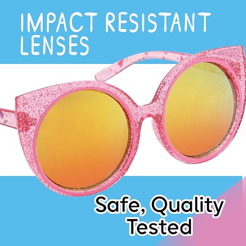 Sun-Staches Peppa Pig Sunglasses: Stylish, Comfortable, & Durable UV-Protective Peppa Pig Glasses with Soft Carrying Case - Officially-Licensed Peppa Pig Accessories2