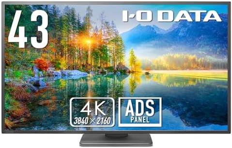 Amazon.co.jp: アイ・オー・データ IODATA モニター 43インチ 4K 