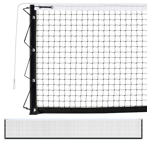 Pickleball Replacement Net 22x3ft Professional Pickleball Nets Heavy Duty Nets Fits Standard Posts Official Regulation Size for Indoor Outdoor Courts (Net Only)