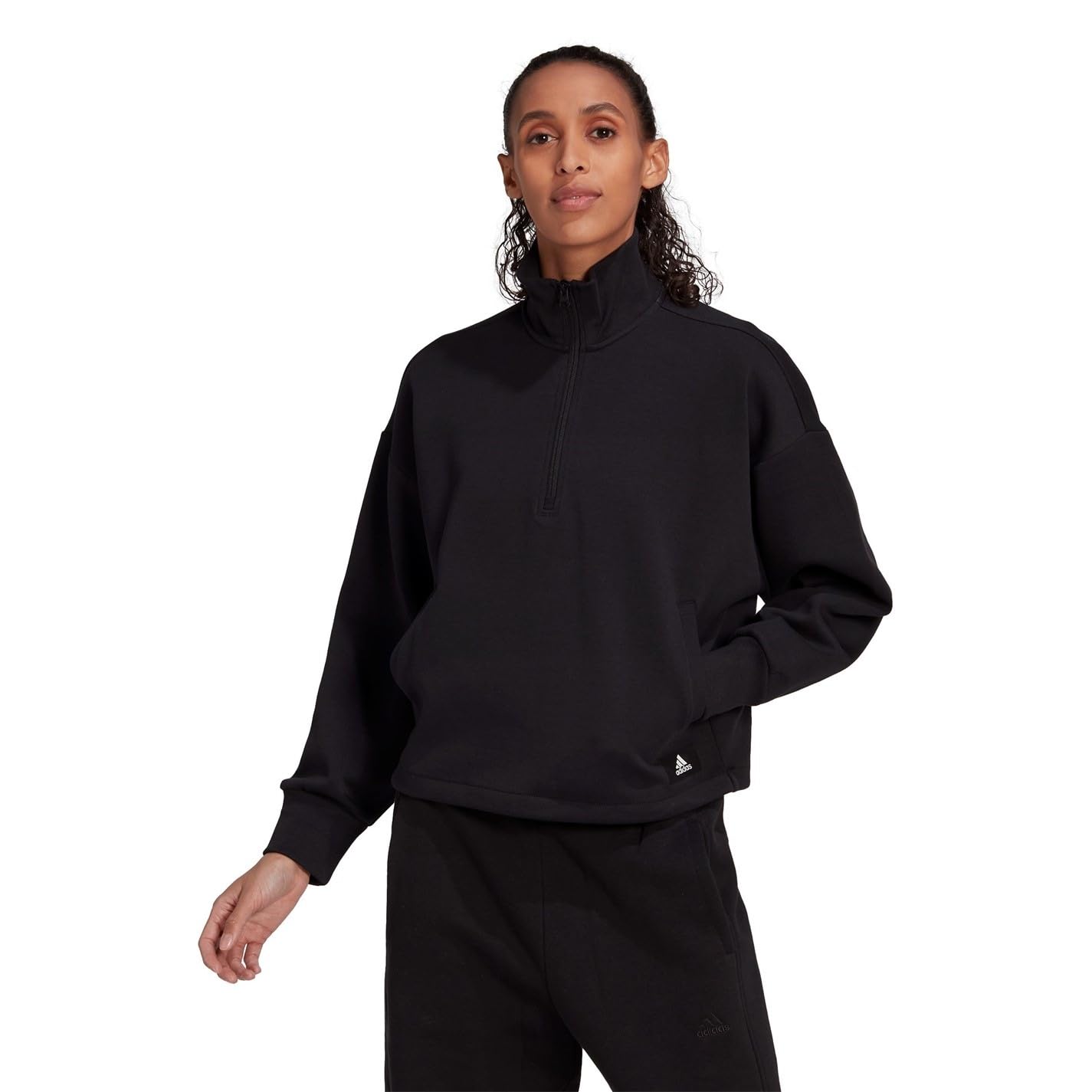adidas Sudadera Marca Modelo W FI BOS QZ