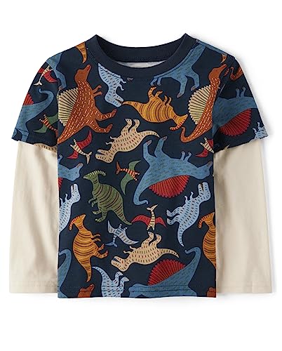 The Children's Place Baby-Boys and Toddler Layered Long Sleeve T-...
