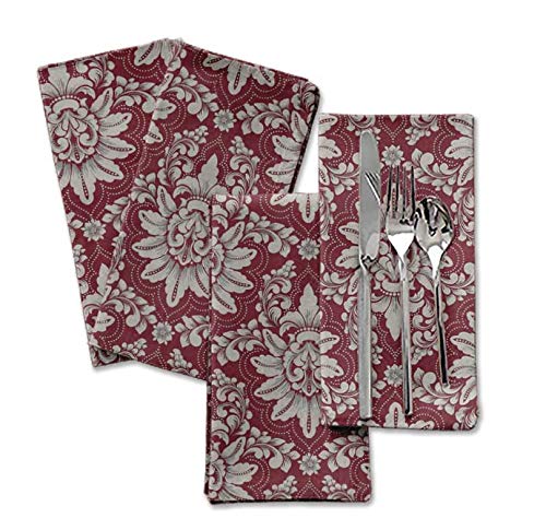 Serviette de table en lin lavable et durable pour éliminer le papier jetable