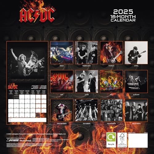 Pyramid Europe Gmbh 803171 Pyramid Ac/Dc 2025 Brochure Calendar thumb #1