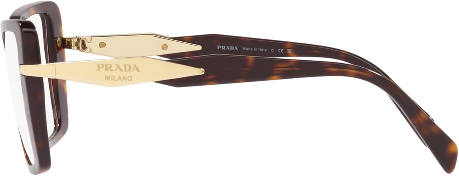 Prada PR 03ZV - 2AU1O1 Eyeglass Frame TORTOISE w/DEMO LENS 53mm