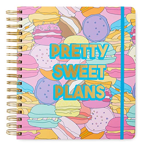 2019-2020 Pretty Sweet Plans, 17 Month Daily Planners/Calendars: Tri-Coastal Design Planners with Monthly, Weekly and Daily Views - Personal Planner Notebook for Work or Home