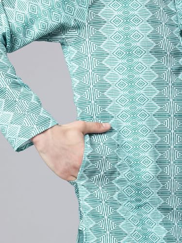 Image of Luxrio Kurta Set for Men Cotton Blend Kurta with Pyjama Set Ethnic Set