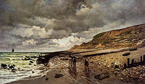 Peinture à l'huile Claude Monet fait main par des professeurs d'art pour salon chic