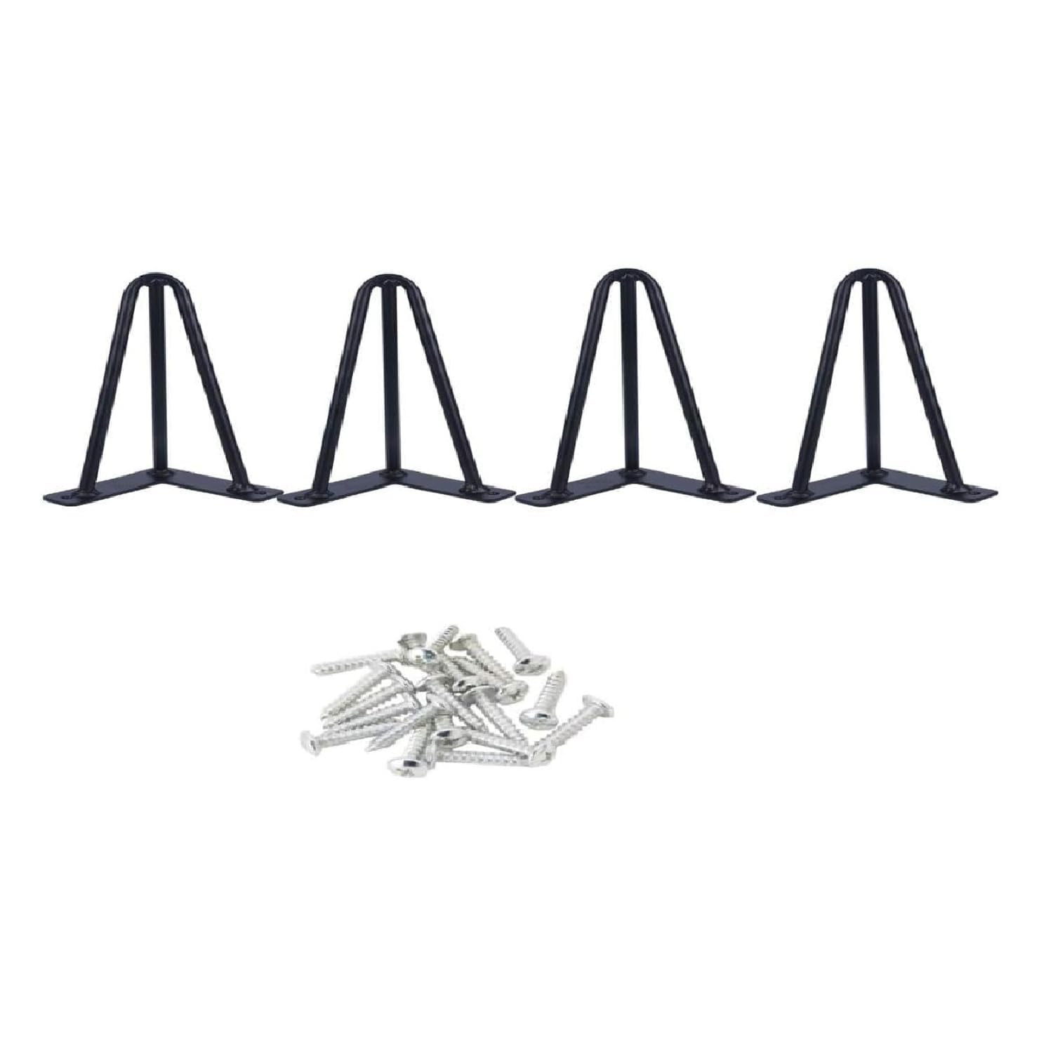 Redwud Metal Table Legs Center Table Legs 3 Rod Furniture Legs Hairpin (Set of 4) (4 inch) (B0CWTVYZ14) Amazon Price History, Amazon Price Tracker