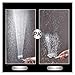 High Pressure Adjustable Shower Head with 3 Modes | Rainfall & Water Saving | Ideal for Home & Hotel Use(Black)