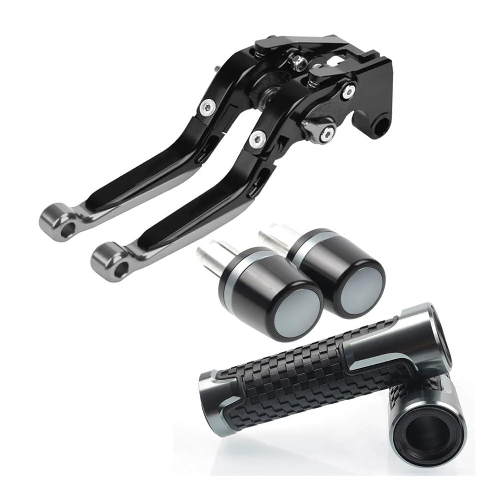 Xvasdgaer No.17 Motorcycle Brake Handle Adjustable Clutch Levers Handbar Grips For Ya&Maha Yzf-R1 2004-2008(No.17)