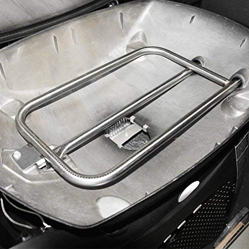 only fire Edelstahl Brennerrohr passend für Weber Q300/Q3000 Serie Gas Grill (Ersatzteil 60036/80387/65032)
