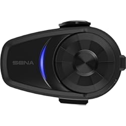 Intercomunicador Shiro Shr 704 Sena 10S Sistema de comunicación Bluetooth para Motos, Paquete Doble