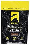 Ascent Chocolate Whey Protein Powder Packet, 1.16 OZ