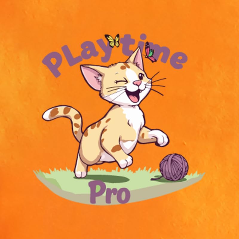 Image of Thunder Tails Printed Cat T-Shirt for Small to Large Cats & Kittens | Lightweight Breathable Cotton Pet Apparel | Cute & Stylish, Comfortable Round Neck Cat Clothes (L, Orange)