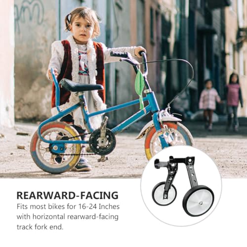 Ruedas de Entrenamiento para Bicicleta GAROZATION con Rueda Trasera Ajustable y Soporte Auxiliar para Niños miniatura 4